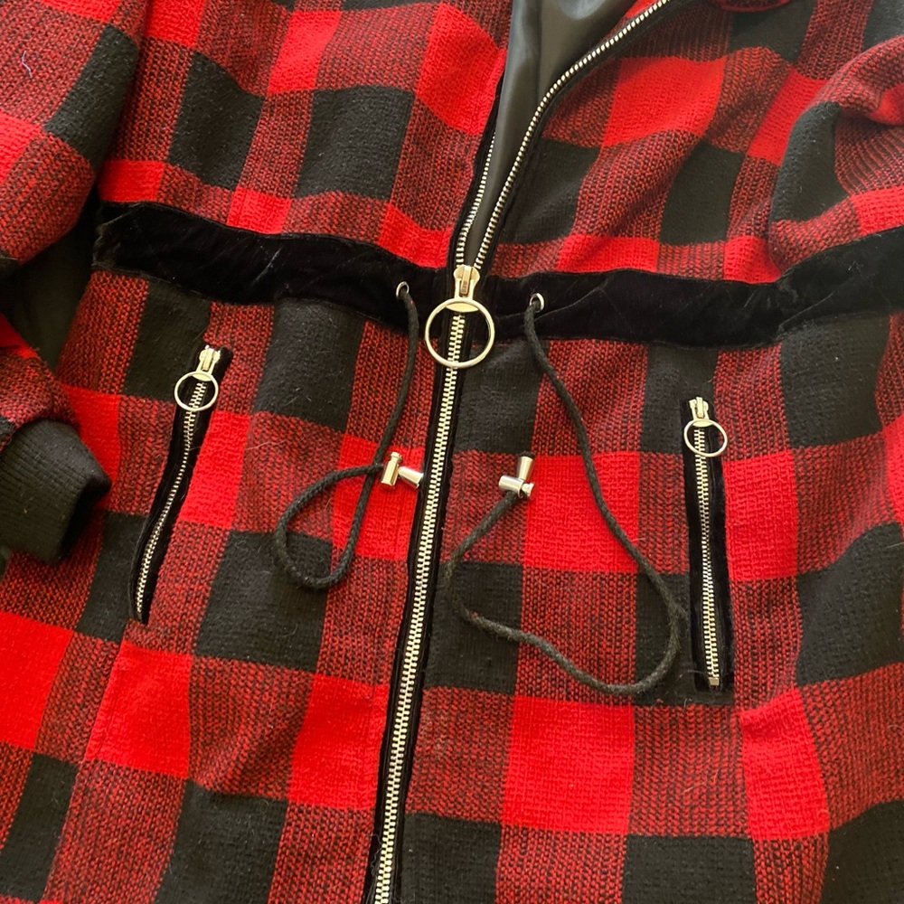 Celsius Premium pocket buffalo plaid jacket 2xl